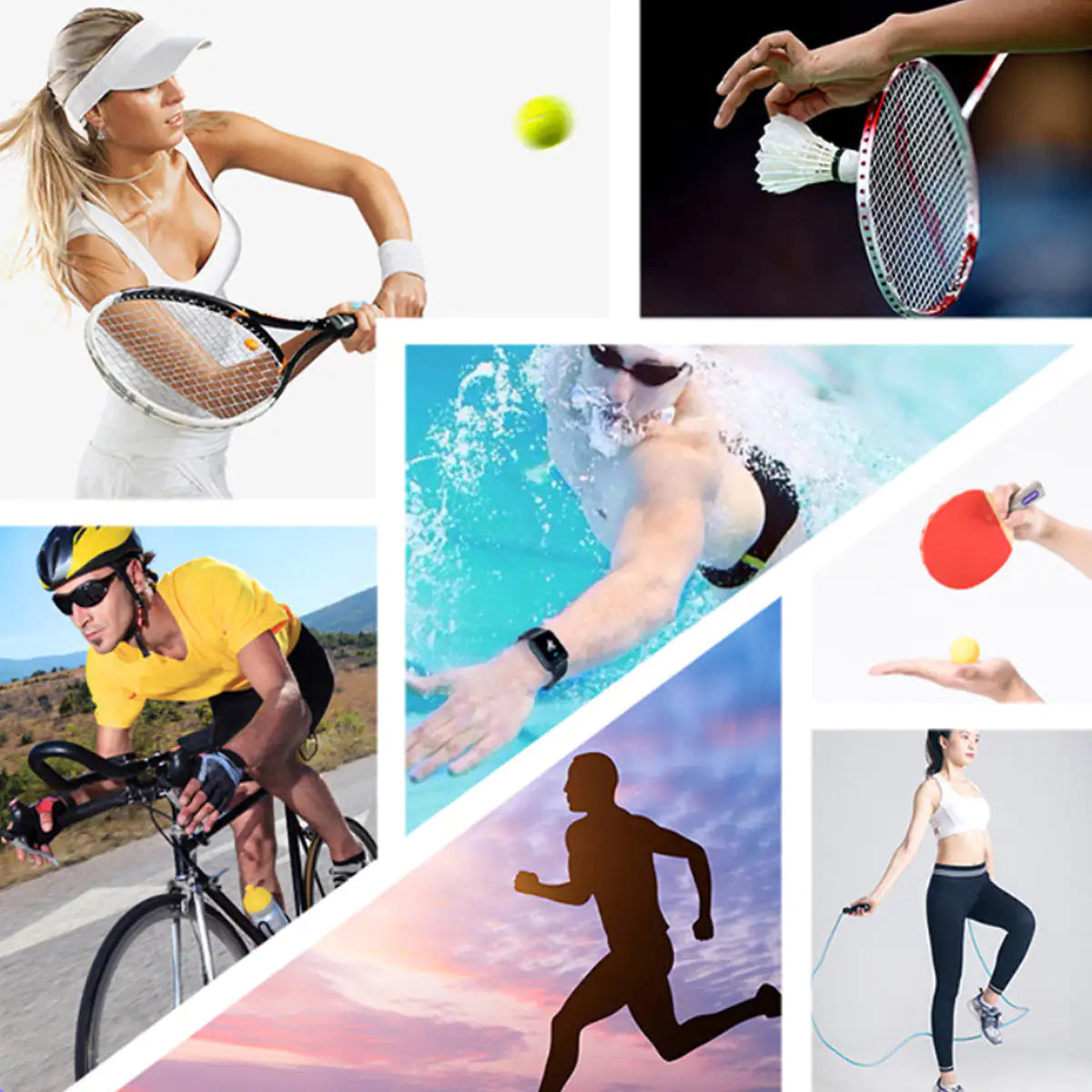 (Pace) Smart Fit Multi Function Smart Watch Tracker and Monitor