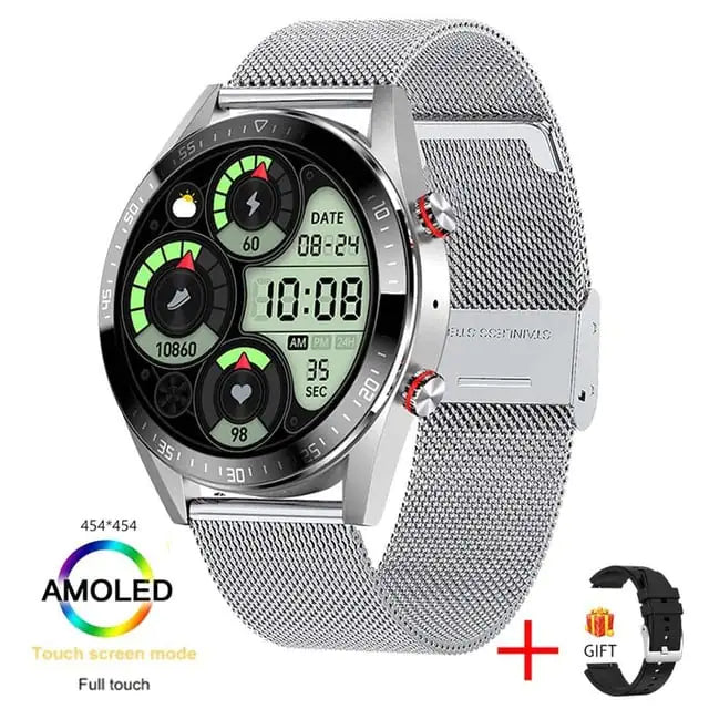 (Prestige) Bluetooth Smart Watch with Heart Rate, blood pressure, and Music Features
