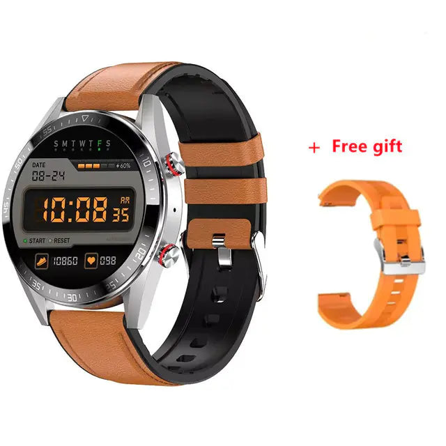 (Prestige) Bluetooth Smart Watch with Heart Rate, blood pressure, and Music Features