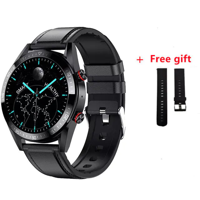 (Prestige) Bluetooth Smart Watch with Heart Rate, blood pressure, and Music Features