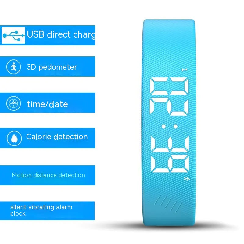 (Zip Band) Multifunctional Waterproof Sport Smart Watch