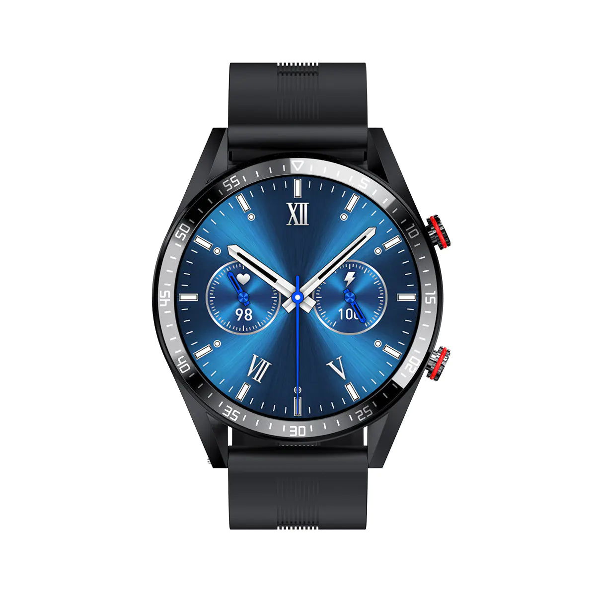 (Prestige) Bluetooth Smart Watch with Heart Rate, blood pressure, and Music Features