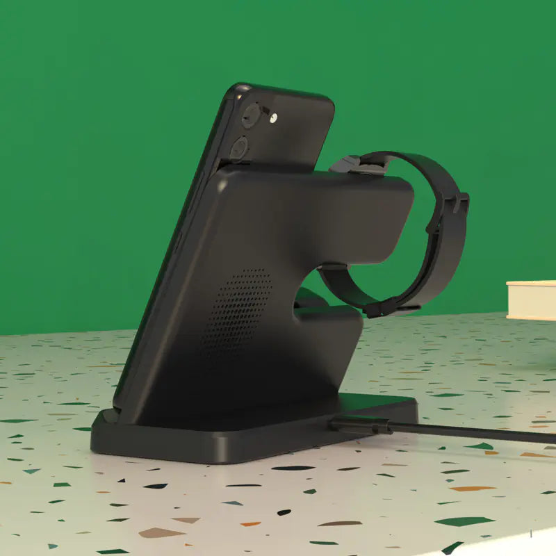 3-in-1 Wireless Charger for Samsung Phone, Watch, Earbudsx