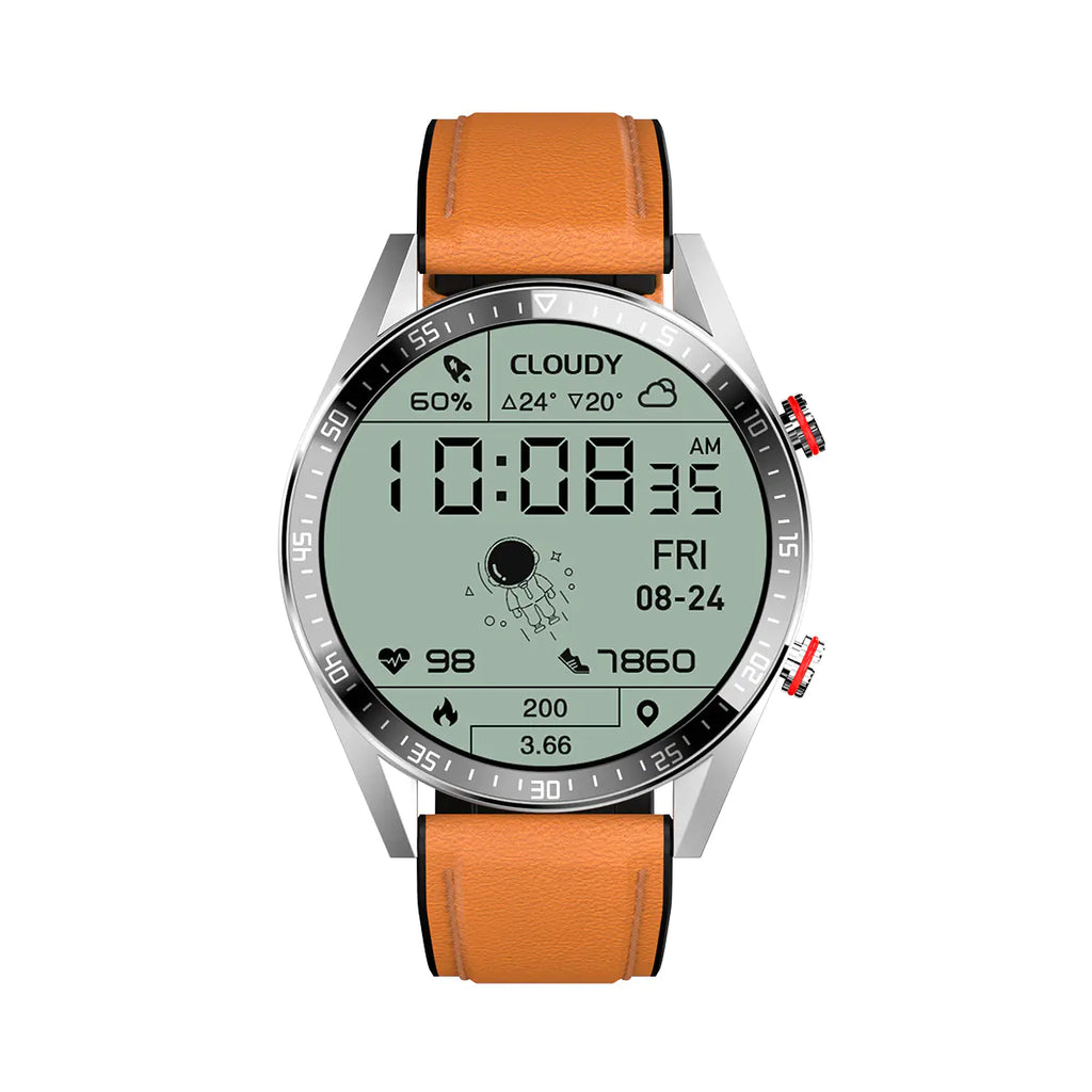 (Prestige) Bluetooth Smart Watch with Heart Rate, blood pressure, and Music Features