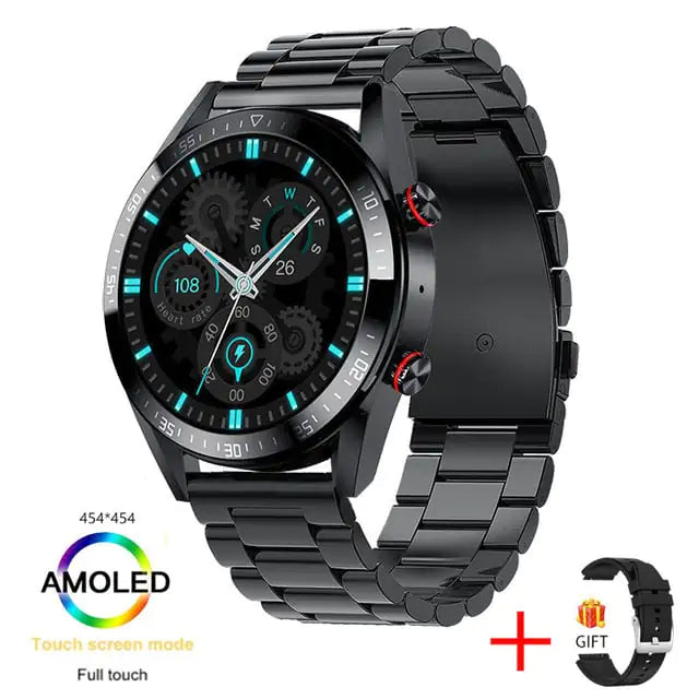 (Prestige) Bluetooth Smart Watch with Heart Rate, blood pressure, and Music Features